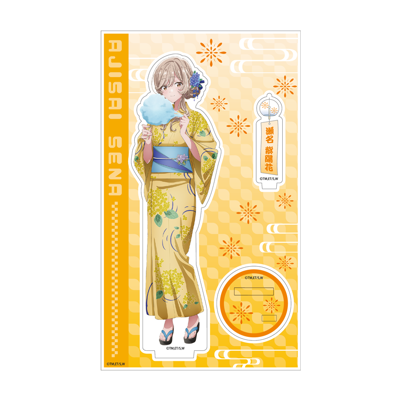 "WataNare" Yukata Ver. Acrylic Standee - Ajisai Sena