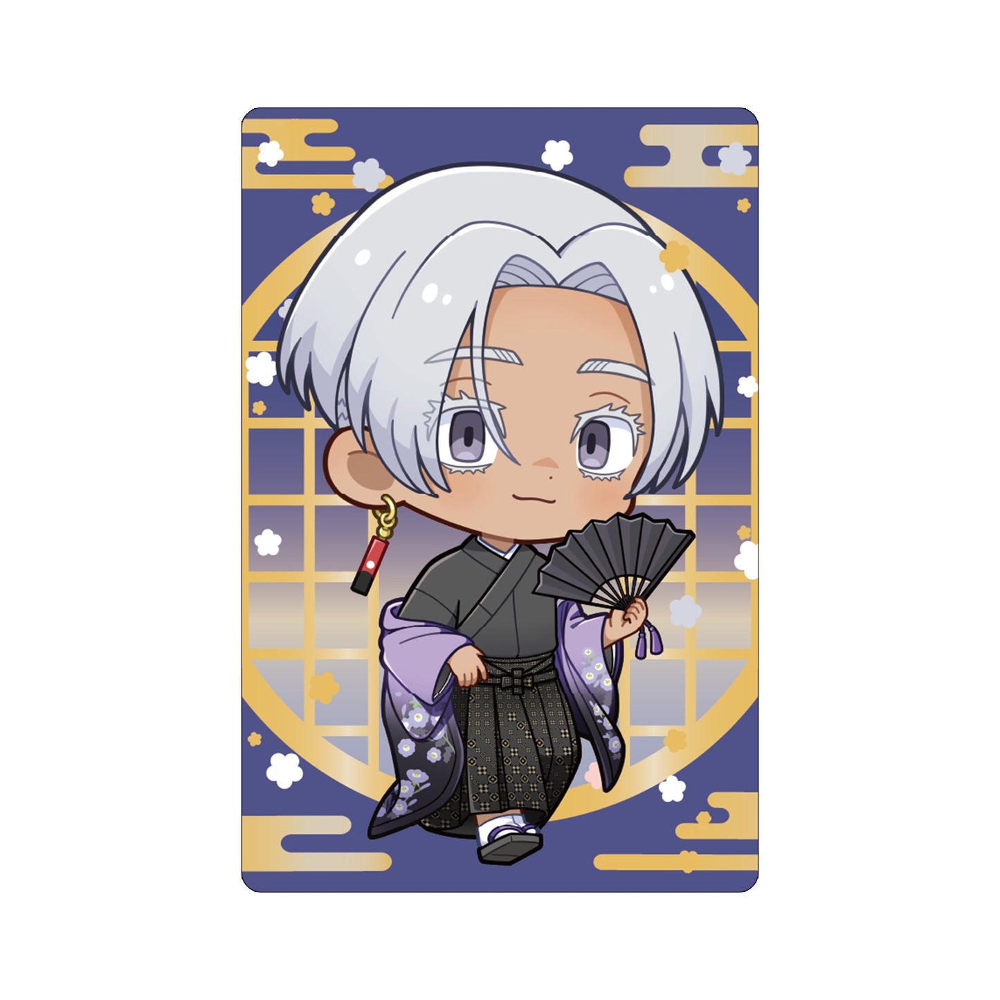 "Tokyo Revengers" Kimono Ver. Chibi ID Card Holder - Izana Kurokawa