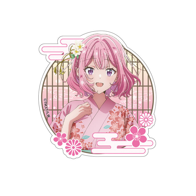 《我們不可能成為戀人!絕對不行。(※似乎可行?)》浴衣Ver. 貼紙-甘織玲奈子