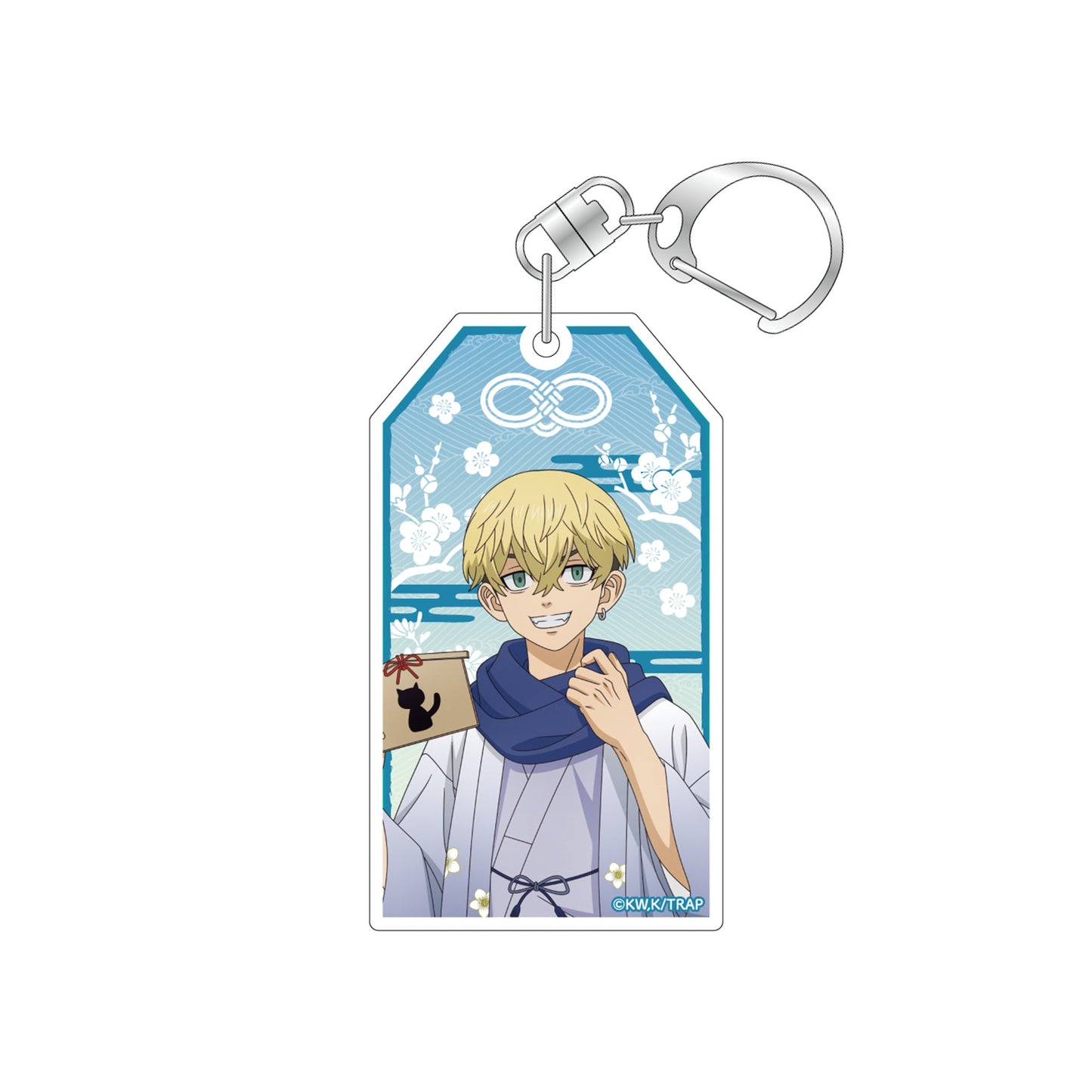 "Tokyo Revengers" Kimono Ver. Omamori-style Acrylic Keychain - Chifuyu Matsuno