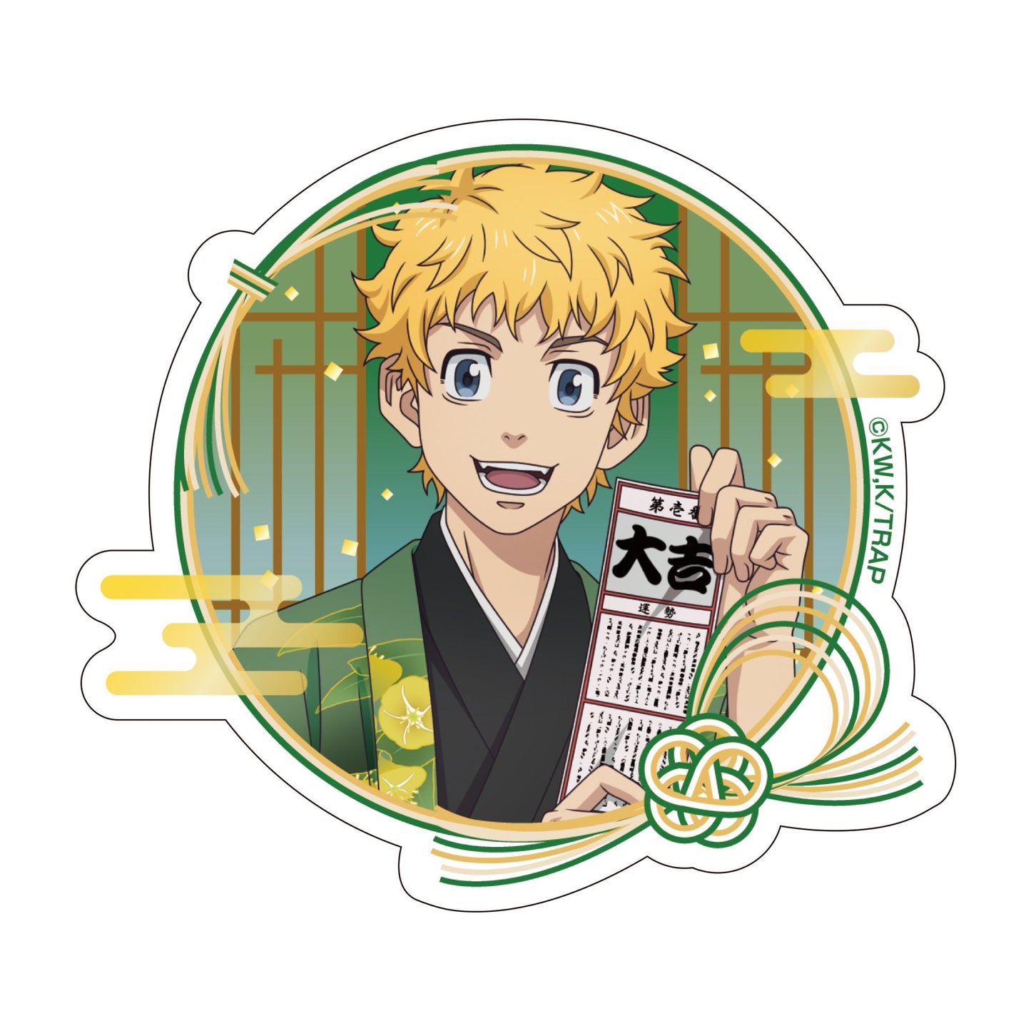 "Tokyo Revengers" Kimono Ver. Sticker - Takemichi Hanagaki