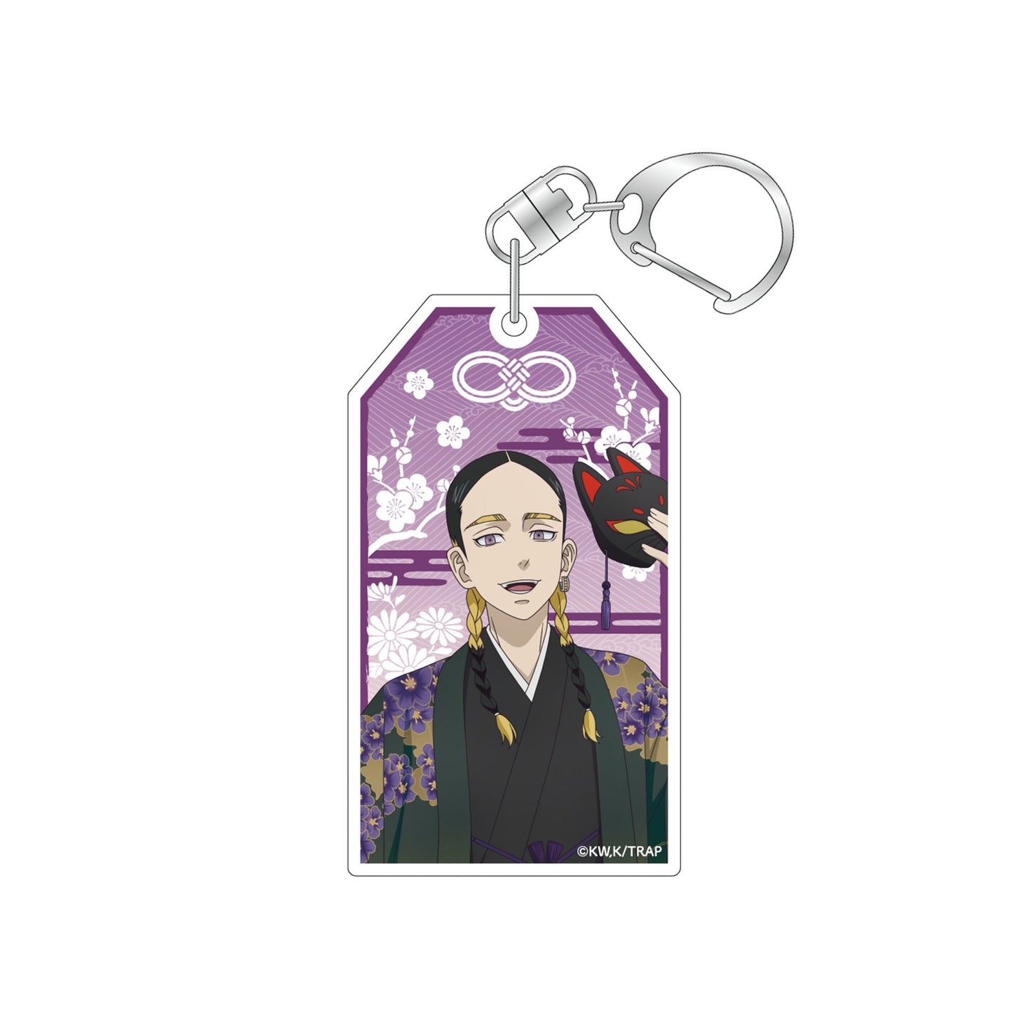 "Tokyo Revengers" Kimono Ver. Omamori-style Acrylic Keychain - Ran Haitani