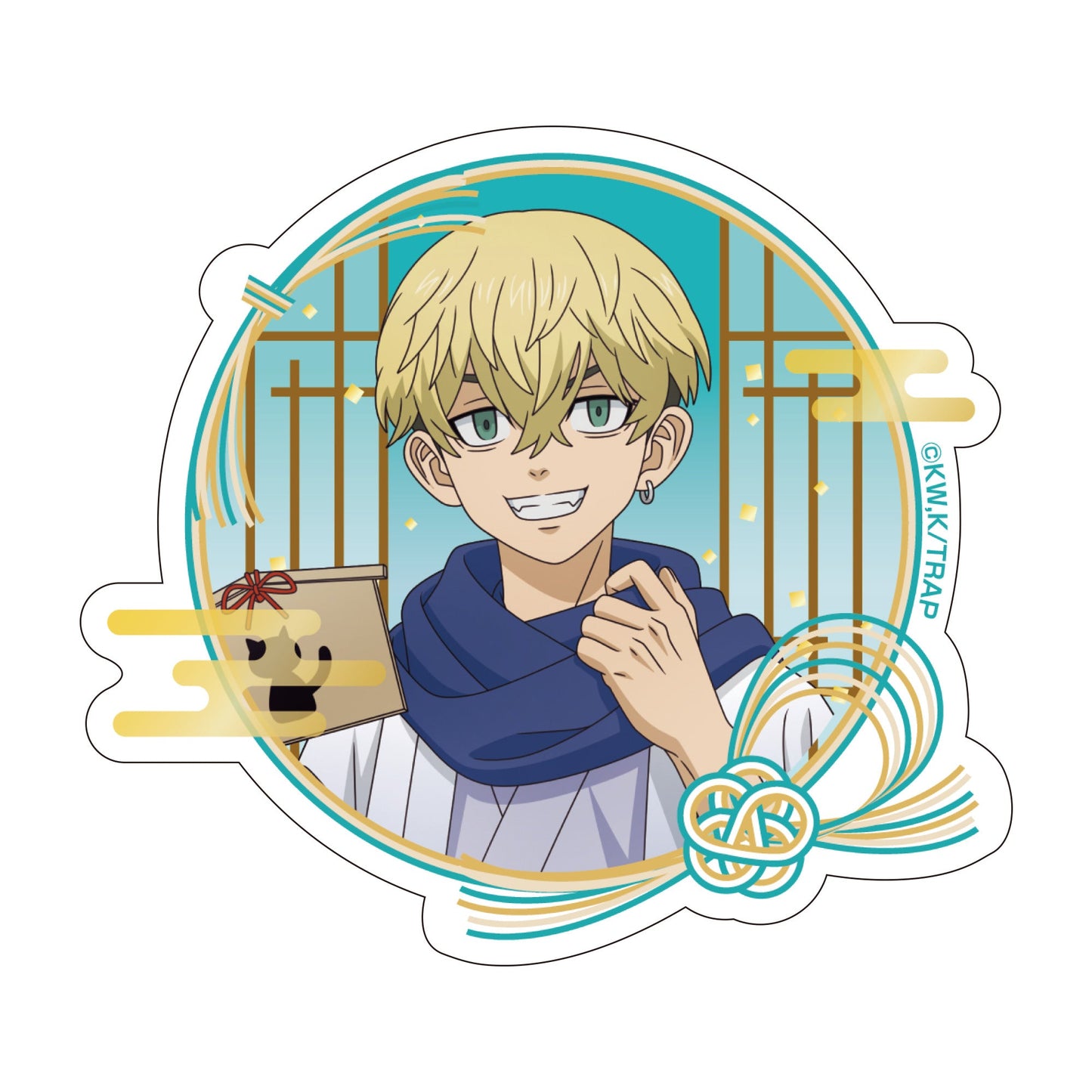 "Tokyo Revengers" Kimono Ver. Sticker - Chifuyu Matsuno