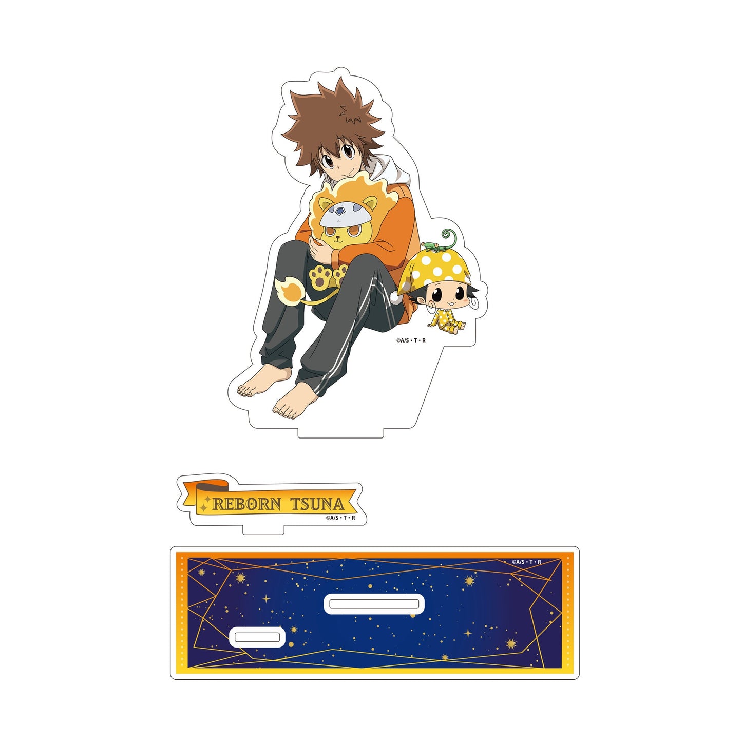 《家庭教師HITMAN REBORN!》假日Ver. BIG壓克力立牌-REBORN&澤田綱吉