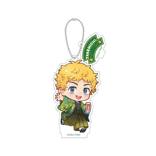 "Tokyo Revengers" Kimono Ver. Chibi Acrylic Keychain with Stand - Takemichi Hanagaki