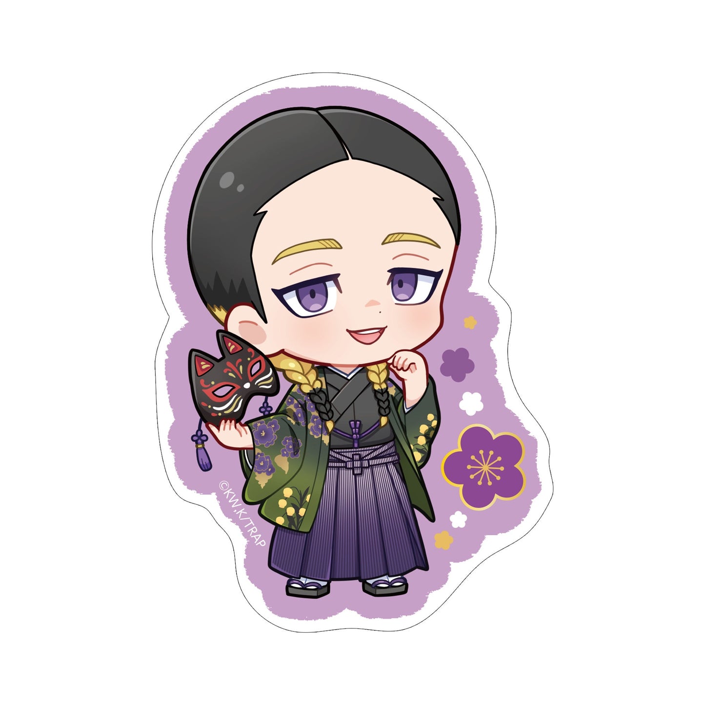 "Tokyo Revengers" Kimono Ver. Chibi Sticker Set (6 pieces)