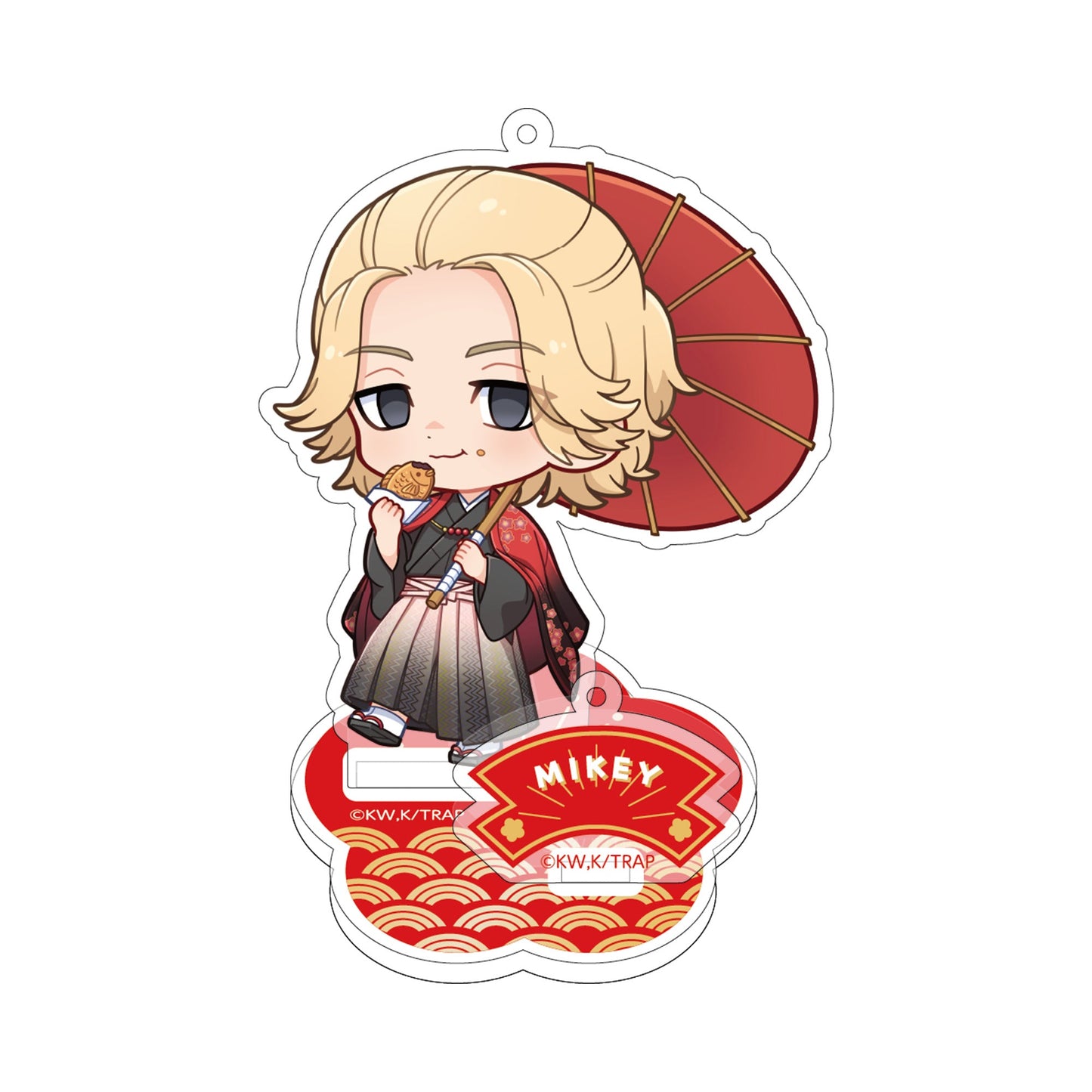 "Tokyo Revengers" Kimono Ver. Chibi Acrylic Keychain with Stand - Manjiro Sano