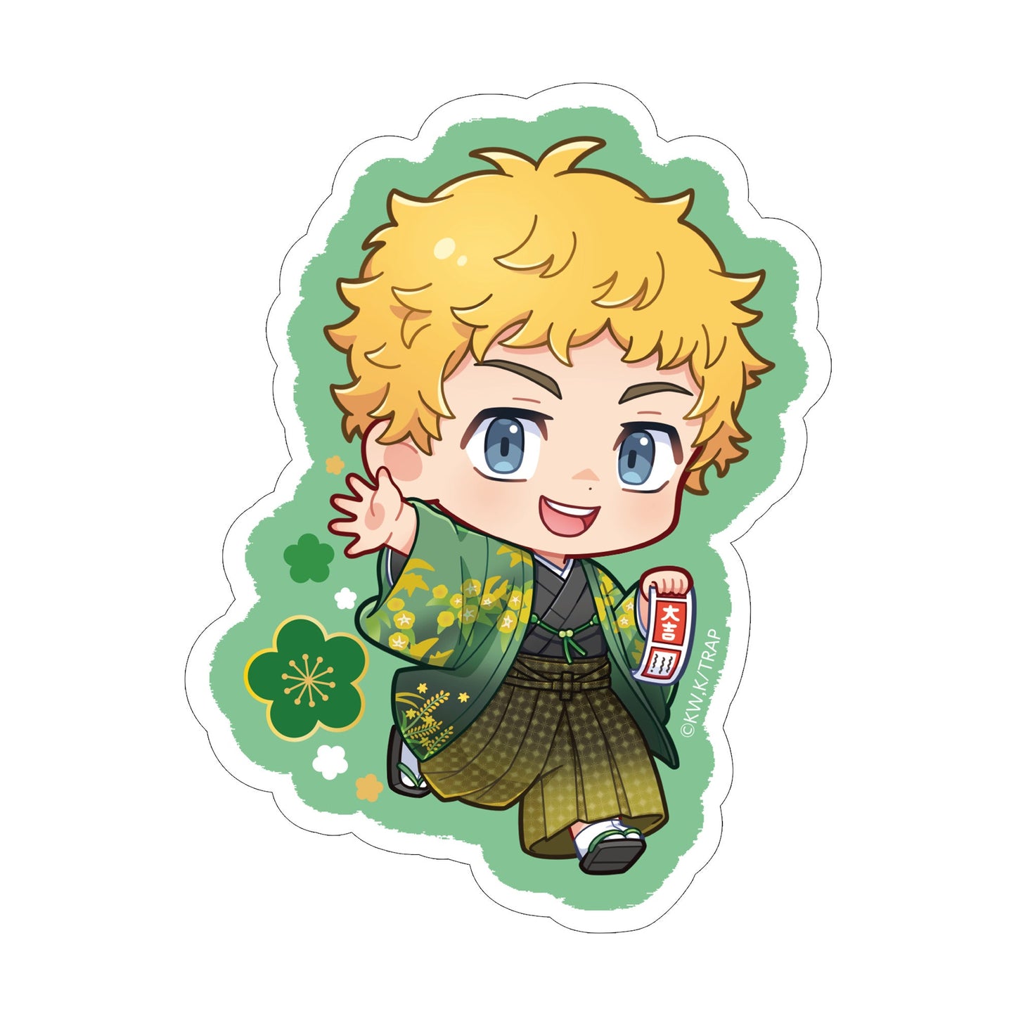 "Tokyo Revengers" Kimono Ver. Chibi Sticker Set (6 pieces)