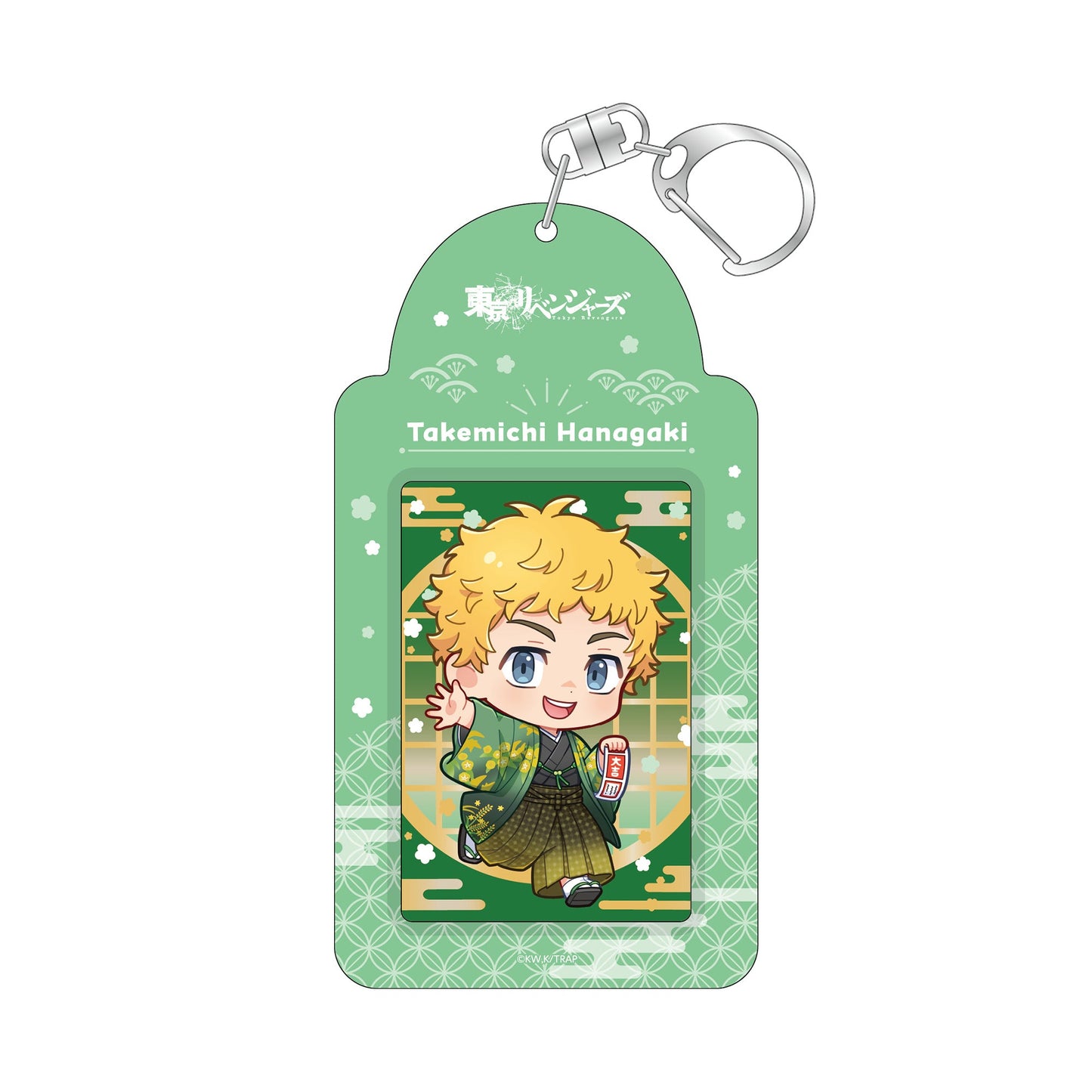 "Tokyo Revengers" Kimono Ver. Chibi ID Card Holder - Takemichi Hanagaki