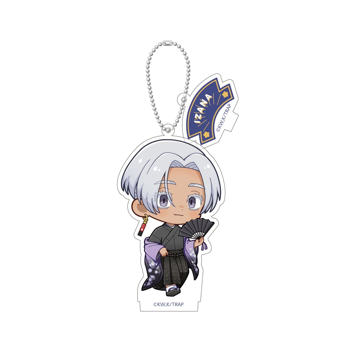 "Tokyo Revengers" Kimono Ver. Chibi Acrylic Keychain with Stand - Izana Kurokawa
