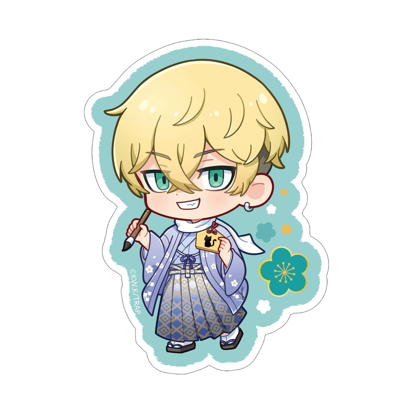 "Tokyo Revengers" Kimono Ver. Chibi Sticker Set (6 pieces)