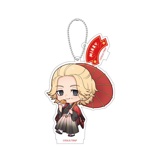"Tokyo Revengers" Kimono Ver. Chibi Acrylic Keychain with Stand - Manjiro Sano