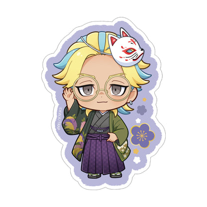"Tokyo Revengers" Kimono Ver. Chibi Sticker Set (6 pieces)