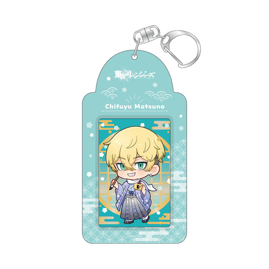 "Tokyo Revengers" Kimono Ver. Chibi ID Card Holder - Chifuyu Matsuno
