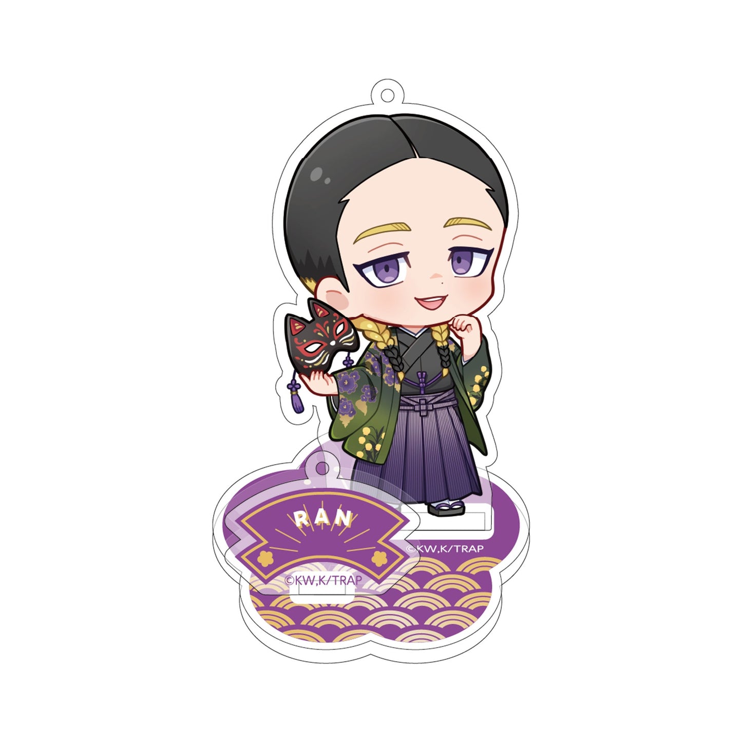"Tokyo Revengers" Kimono Ver. Chibi Acrylic Keychain with Stand - Ran Haitani