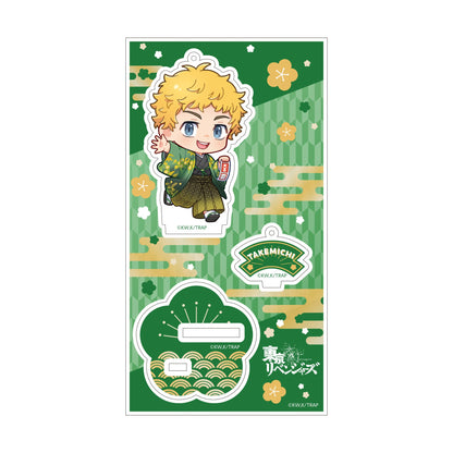 "Tokyo Revengers" Kimono Ver. Chibi Acrylic Keychain with Stand - Takemichi Hanagaki