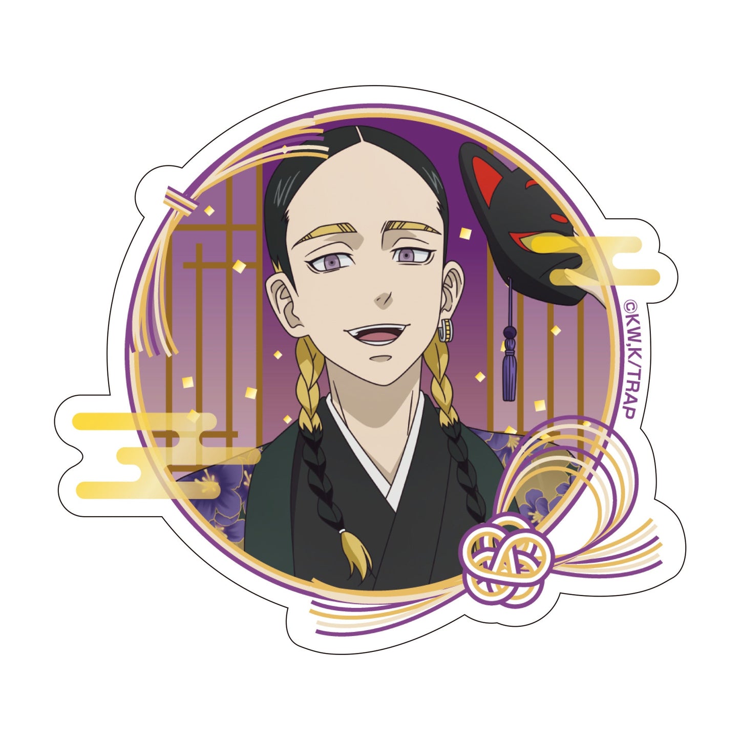 "Tokyo Revengers" Kimono Ver. Sticker - Ran Haitani