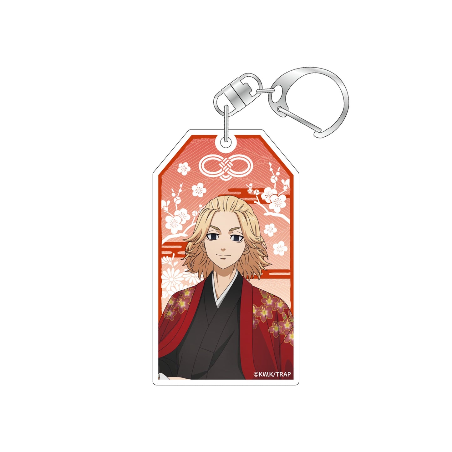 "Tokyo Revengers" Kimono Ver. Omamori-style Acrylic Keychain - Manjiro Sano